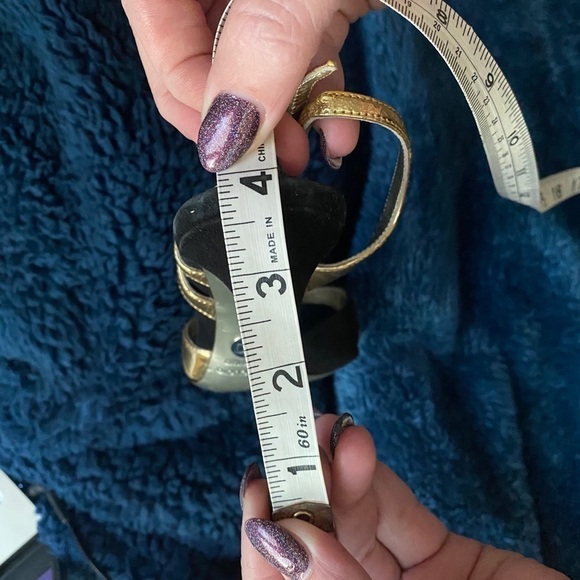 DOLCE & GABBANA Black Suede Gold Leather & snake - Picture 7 of 7